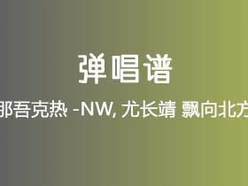 那吾克热-NW,尤长靖《飘向北方》吉他谱C调吉他弹唱谱