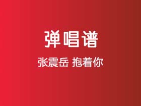 张震岳《抱着你》吉他谱G调吉他弹唱谱