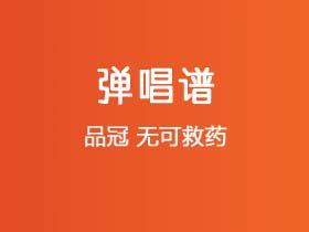 品冠《无可救药》吉他谱G调吉他弹唱谱