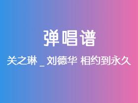 关之琳_刘德华《相约到永久》吉他谱C调吉他弹唱谱