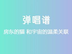 房东的猫《和宇宙的温柔关联》吉他谱C调吉他弹唱谱