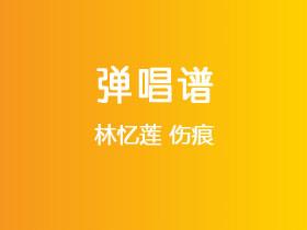 林忆莲《伤痕》吉他谱G调吉他弹唱谱