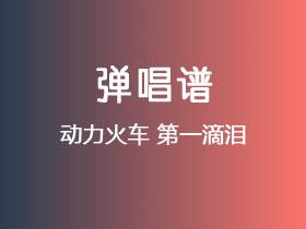 动力火车《第一滴泪》吉他谱C调吉他弹唱谱
