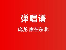 庞龙《家在东北》吉他谱C调吉他弹唱谱