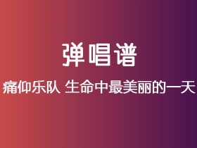 痛仰乐队《生命中最美丽的一天》吉他谱G调吉他弹唱谱