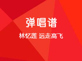 林忆莲《远走高飞》吉他谱C调吉他弹唱谱