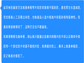 硬件：怎么样区别一把琴是面单的还是全单的？